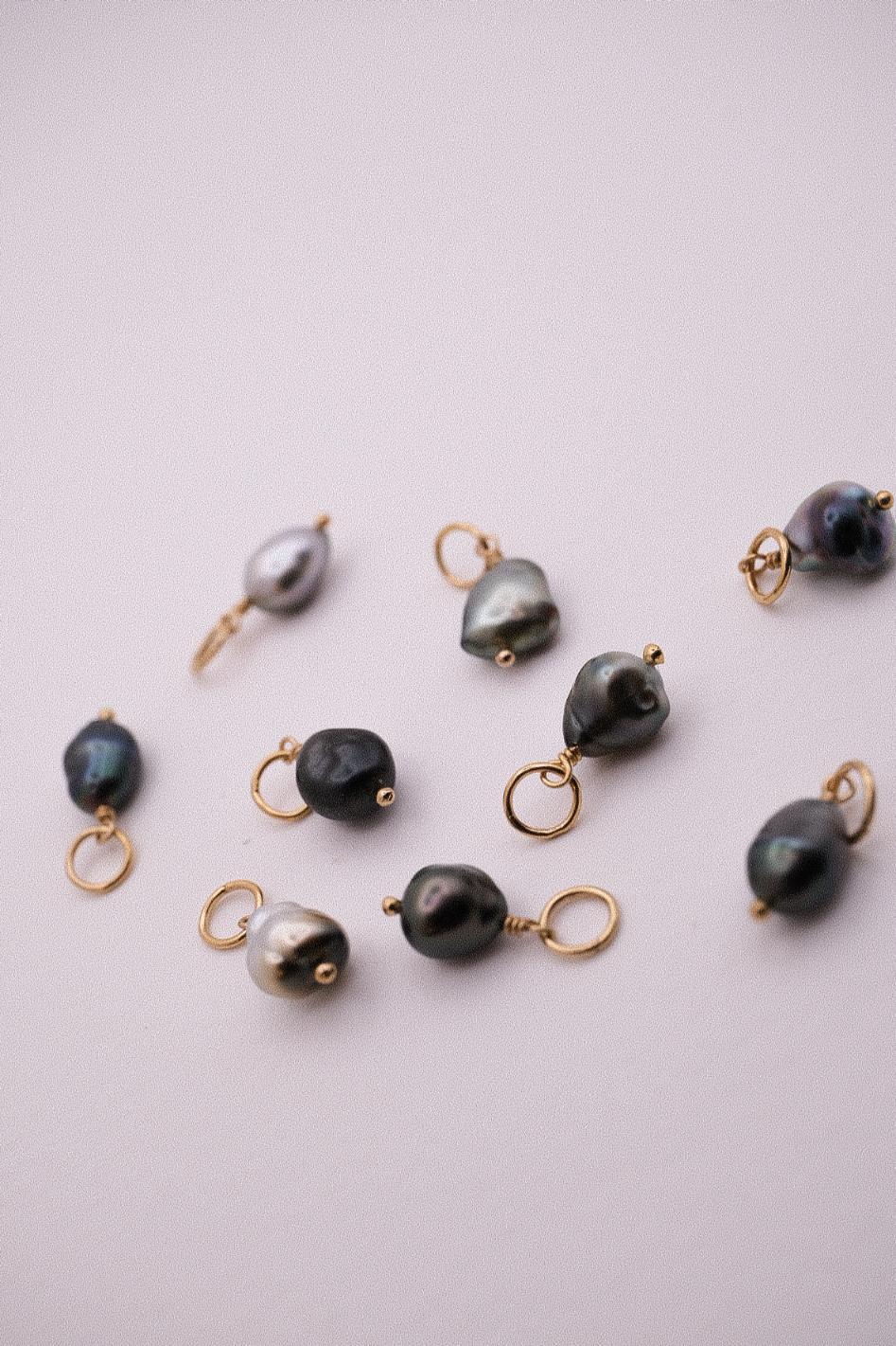 Pendentif Keshi de tahiti