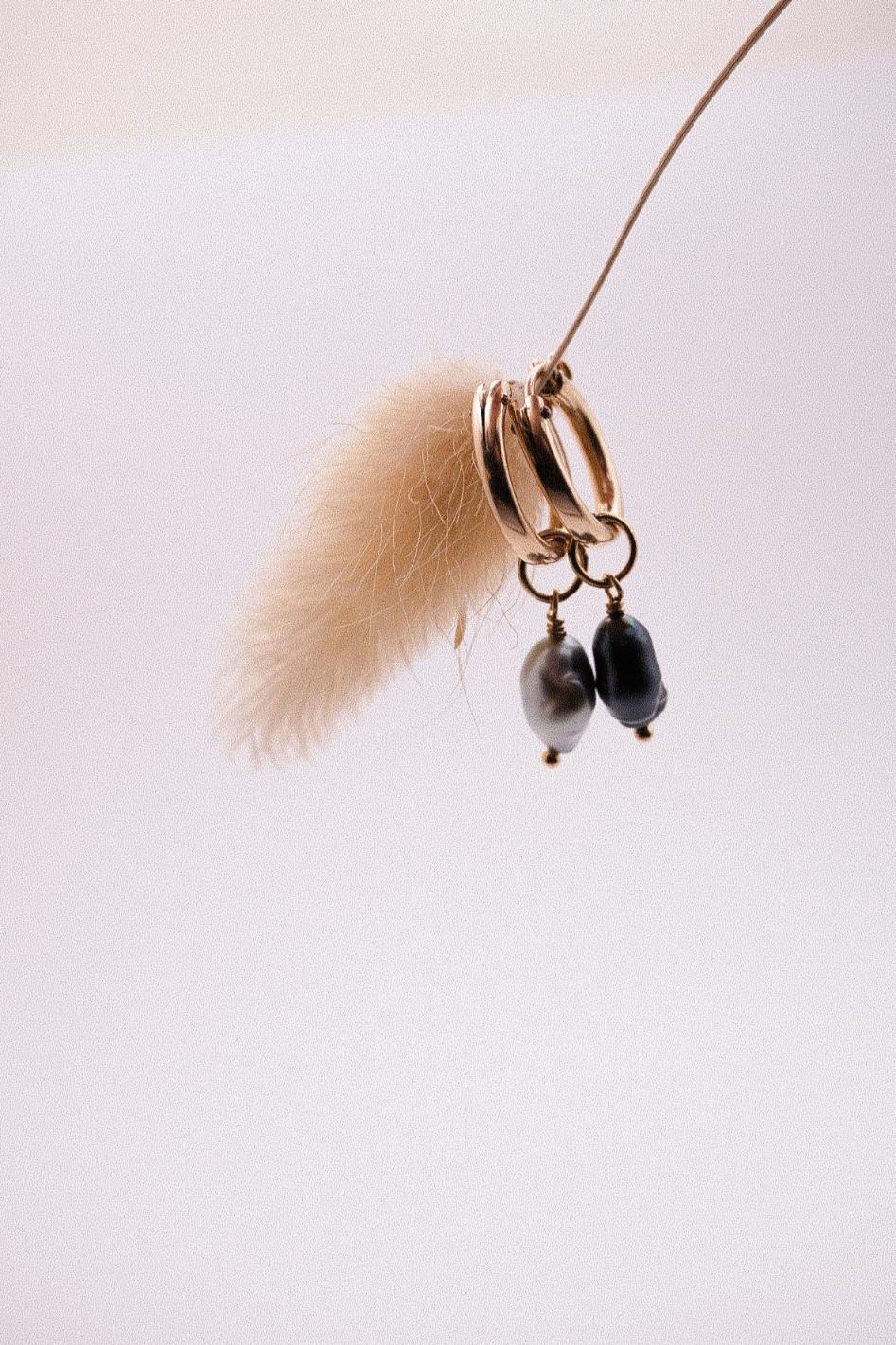 Pendentif Keshi de tahiti