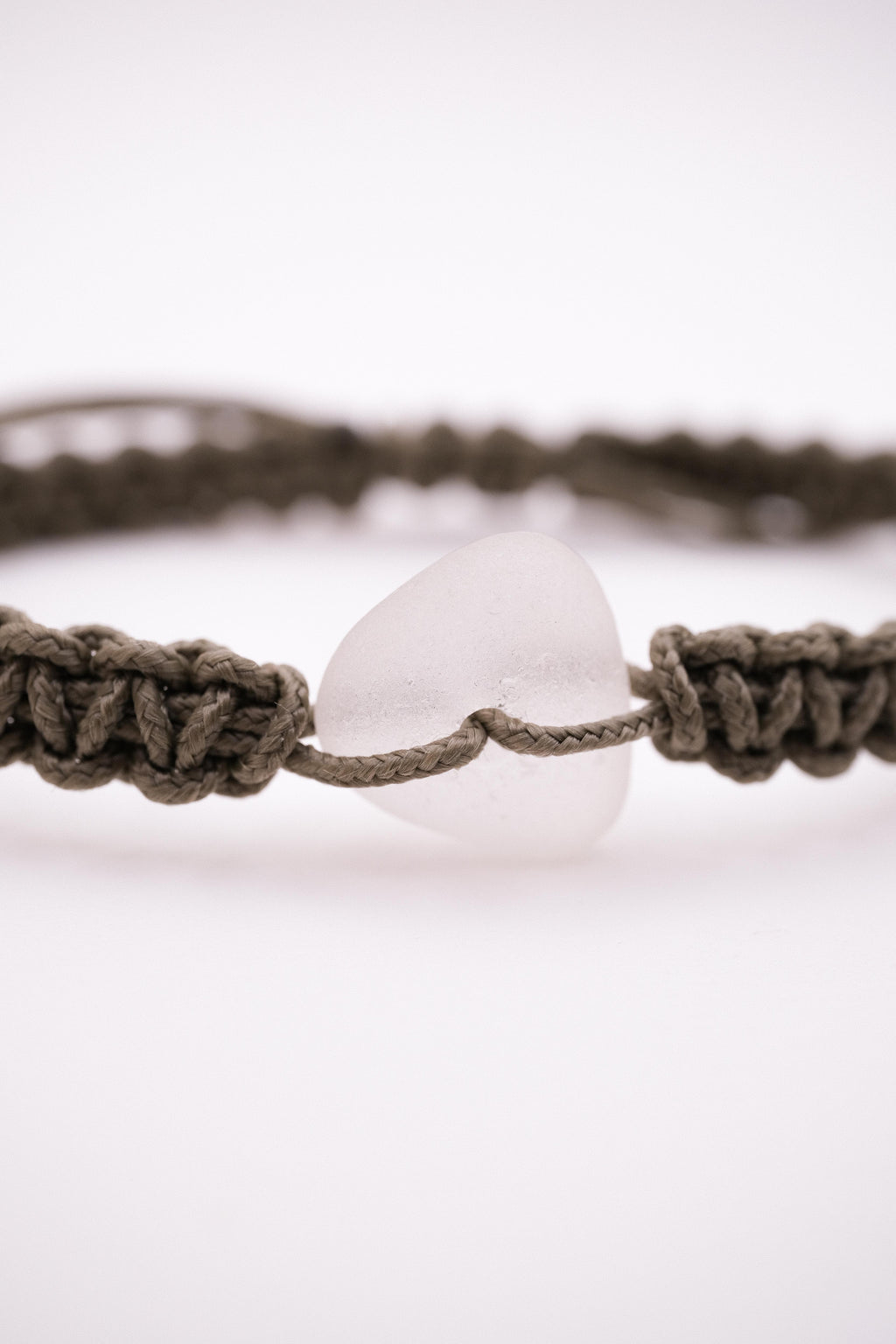 Bracelet Ludo - Blanc/kaki