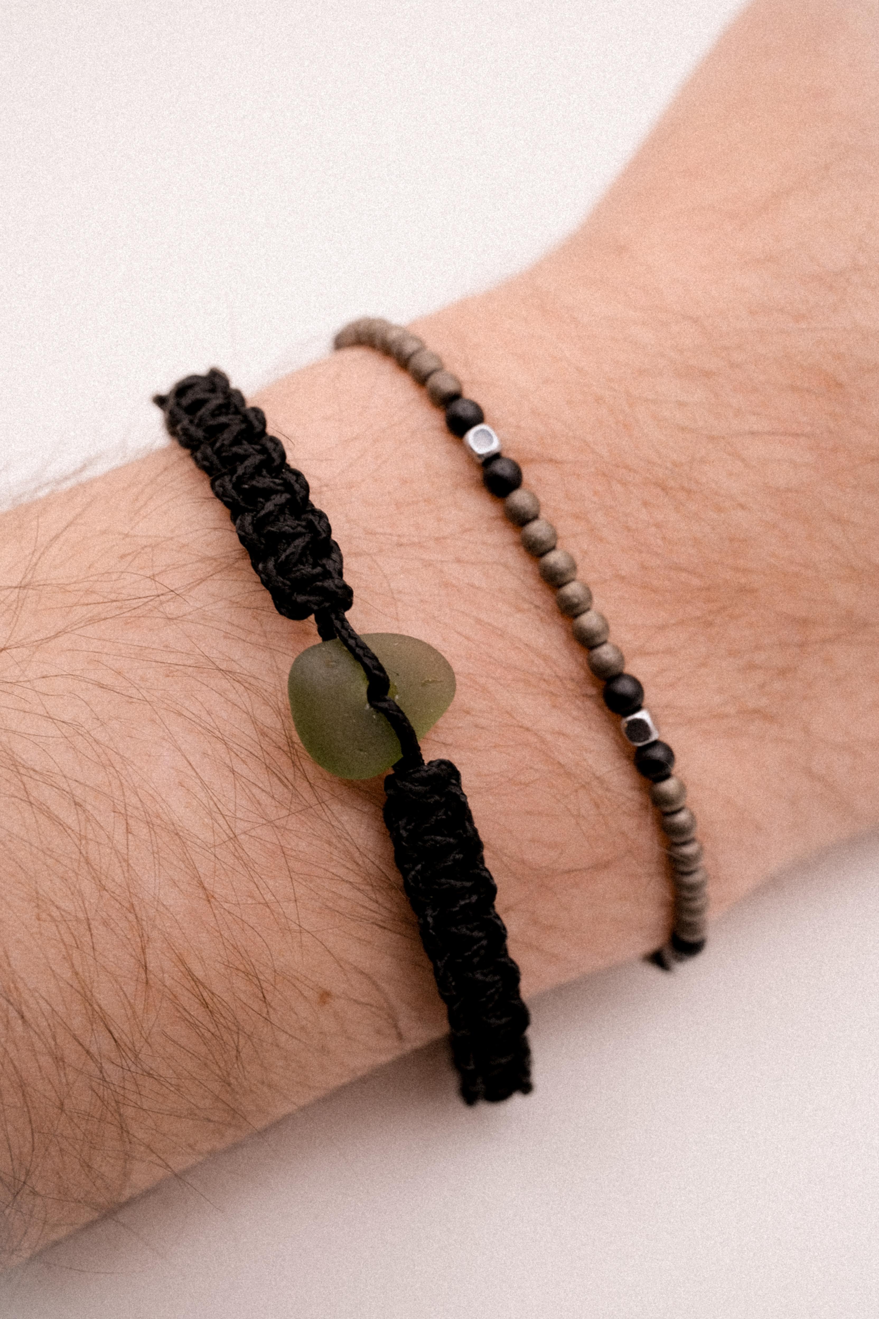 Bracelet Ludo - Vert / noir