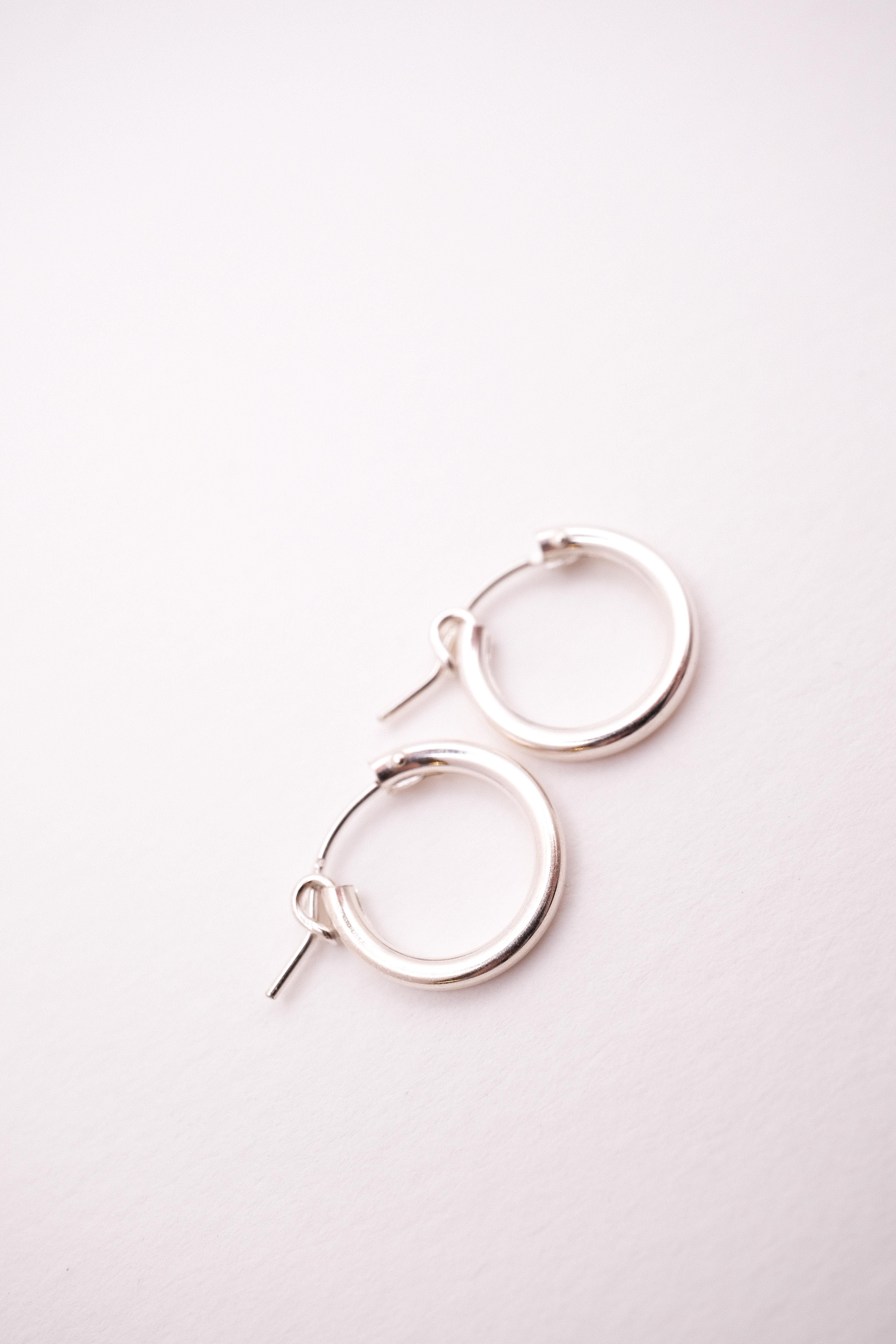 Créoles Mini-Diane - Argent 925