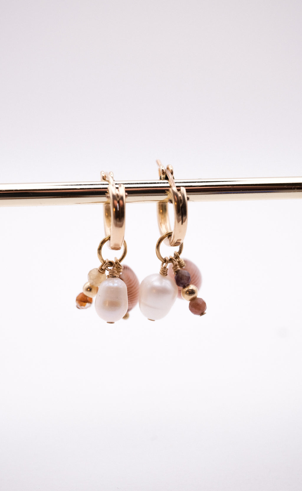 Coffret Chaîne + créoles + pendentifs