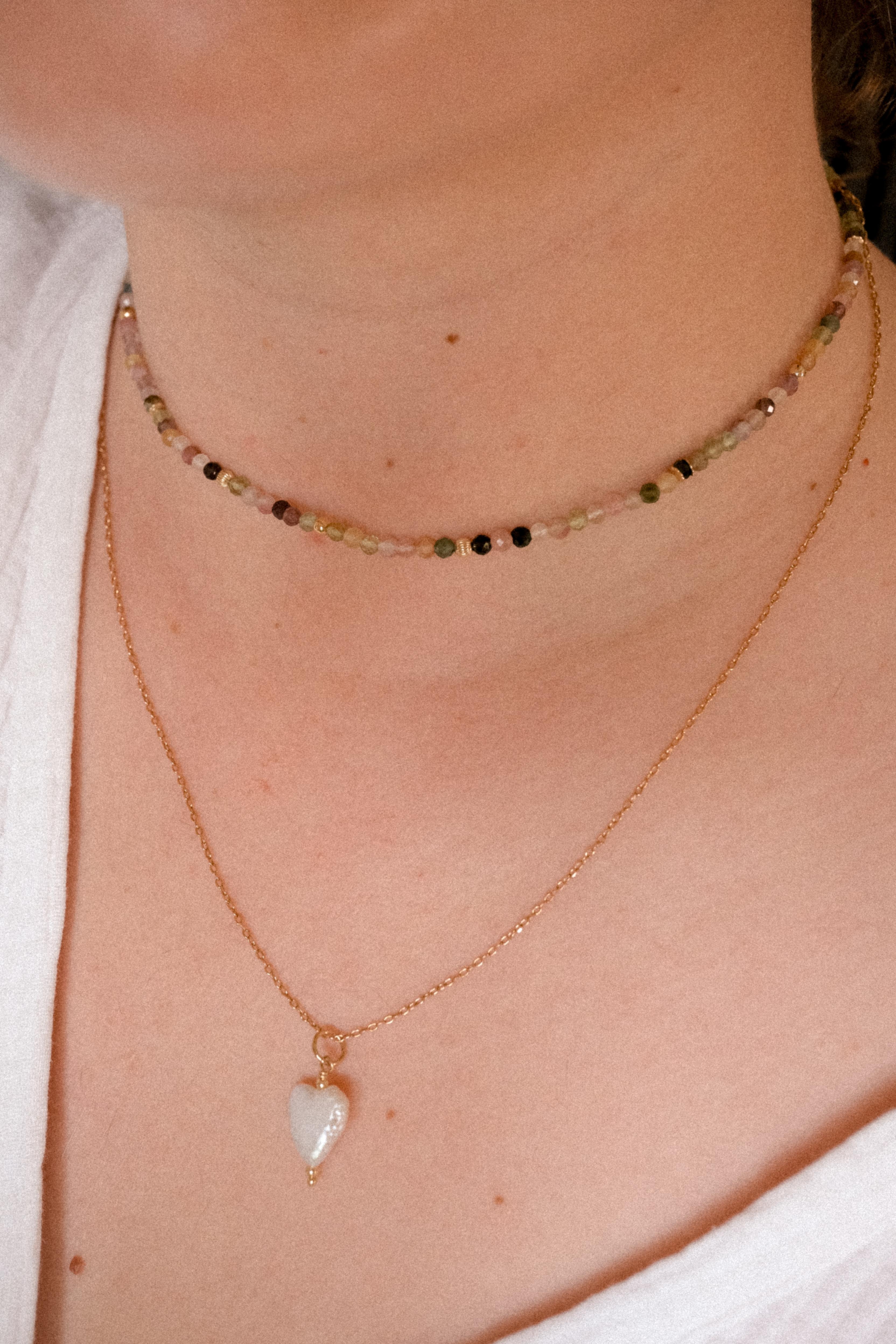 Chaîne fine pour pendentif