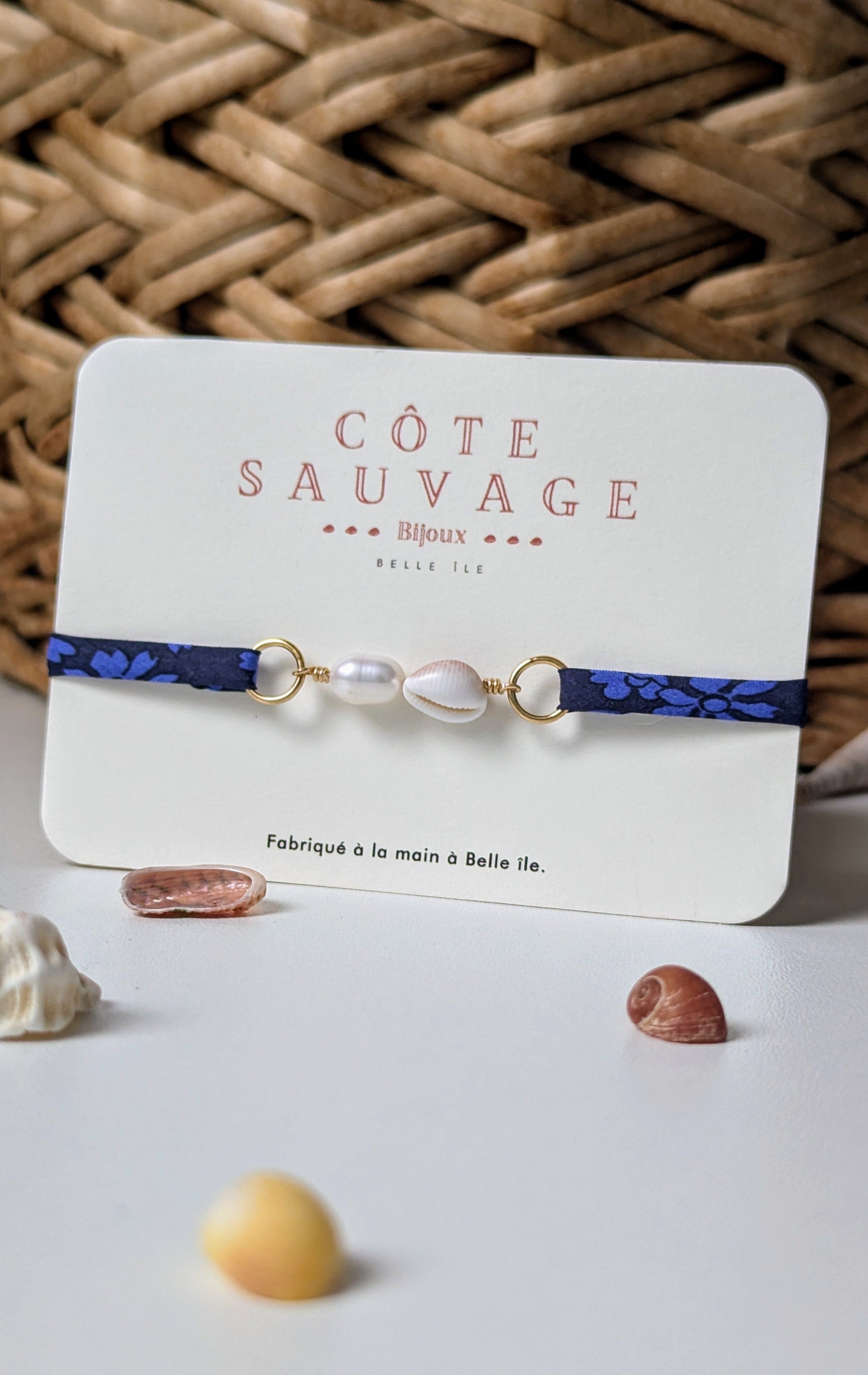 Liberty - grain de café et perle d'eau douce