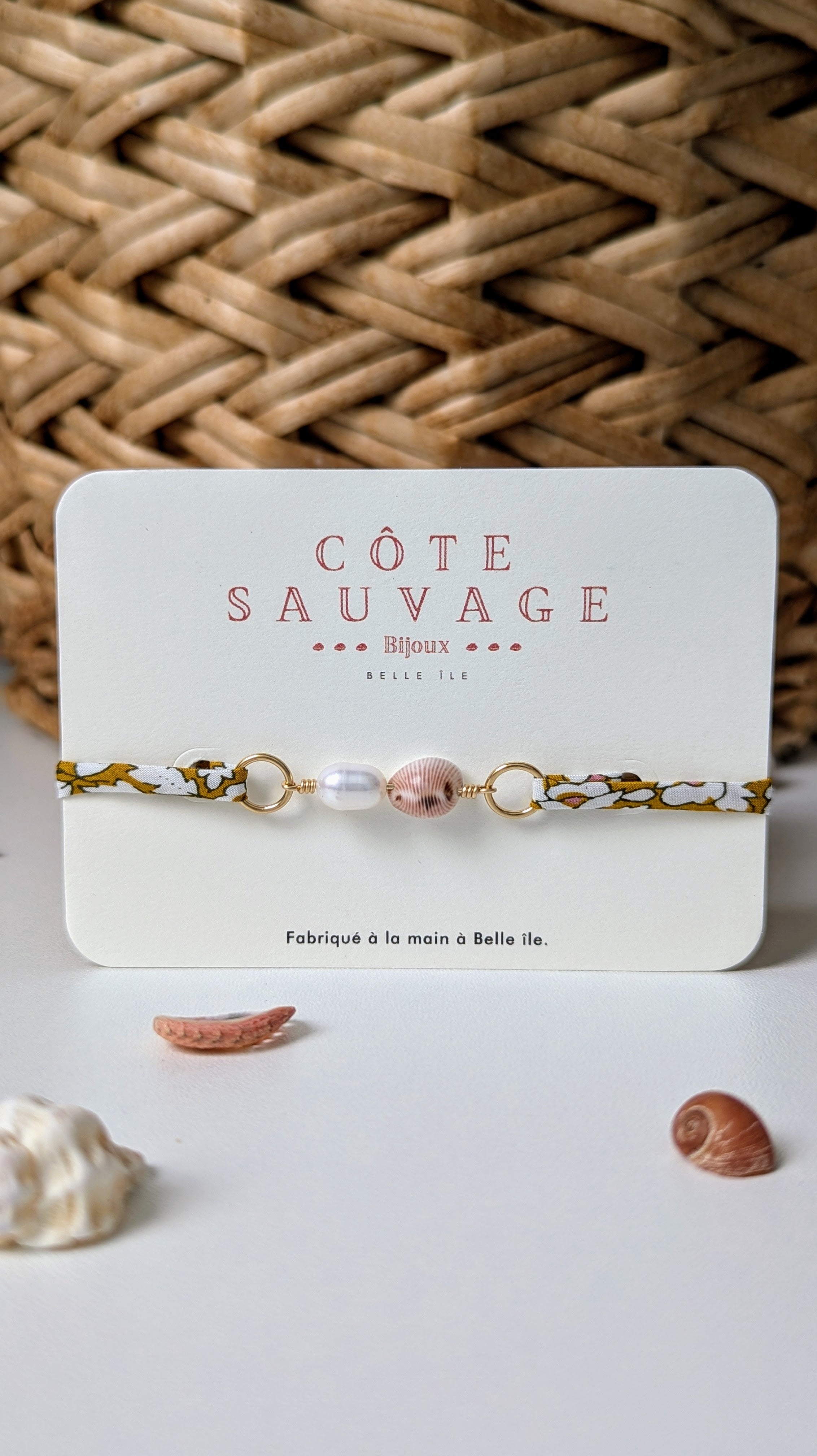 Liberty - grain de café et perle d'eau douce