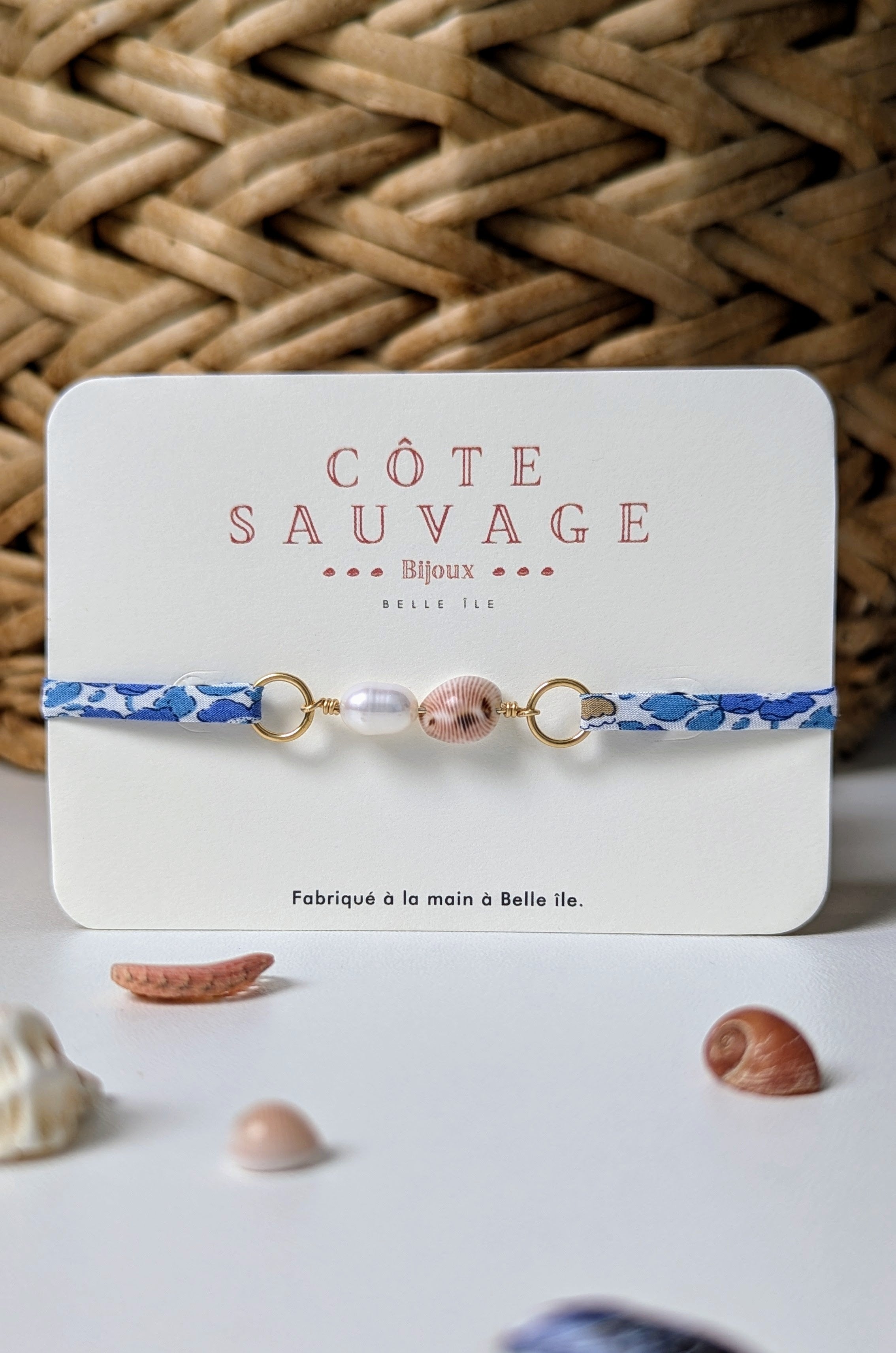 Liberty - grain de café et perle d'eau douce