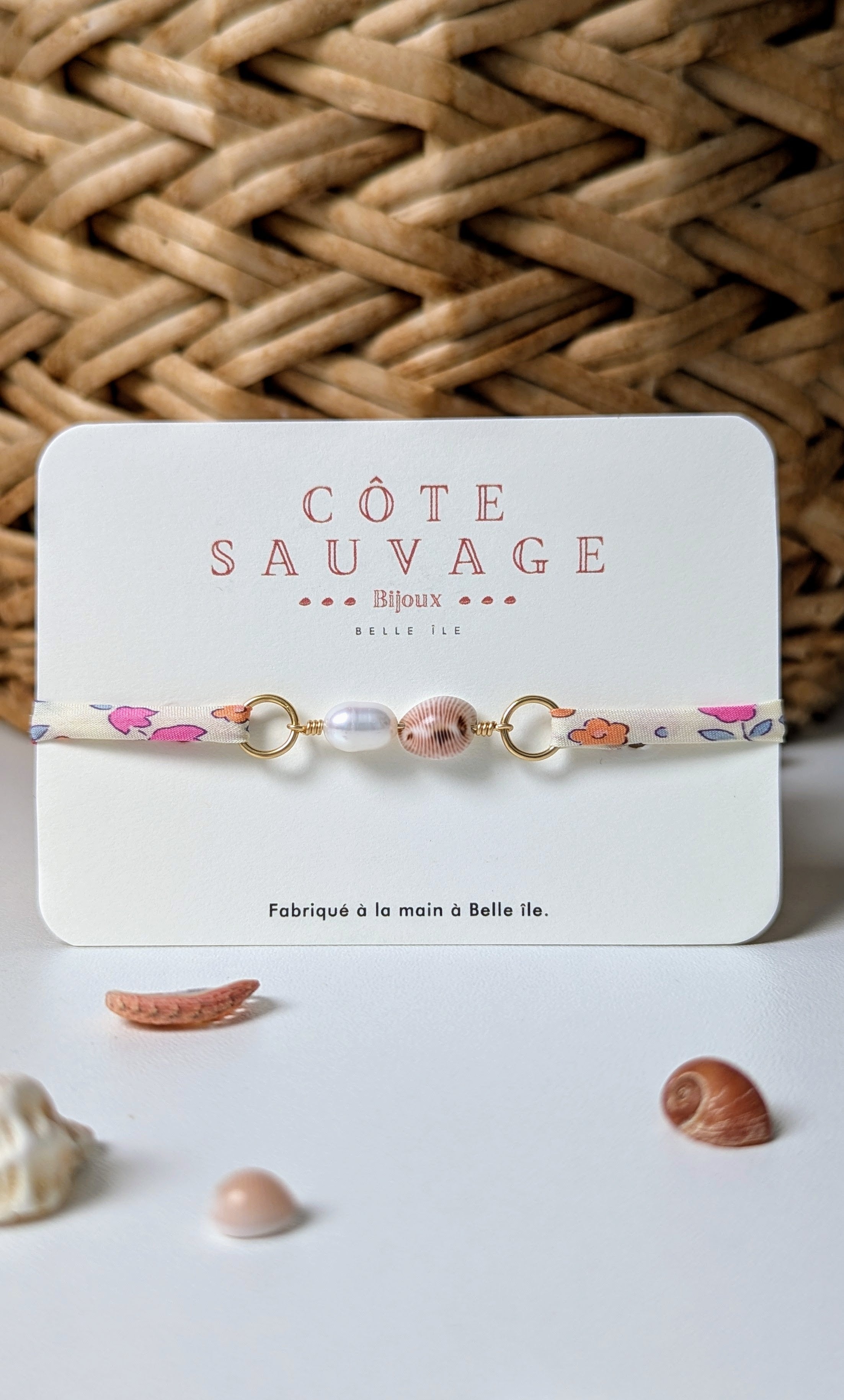 Liberty - grain de café et perle d'eau douce