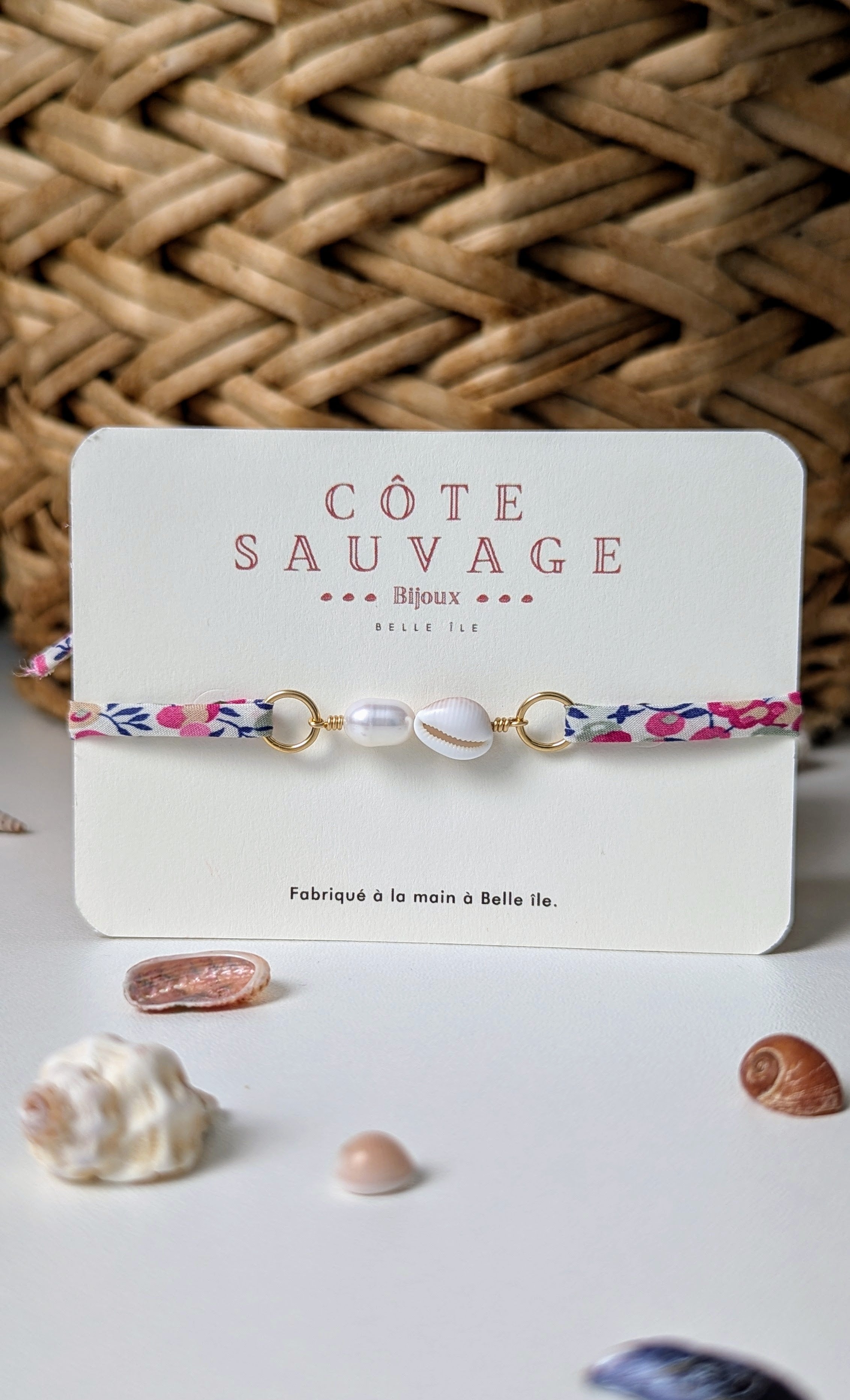 Liberty - grain de café et perle d'eau douce