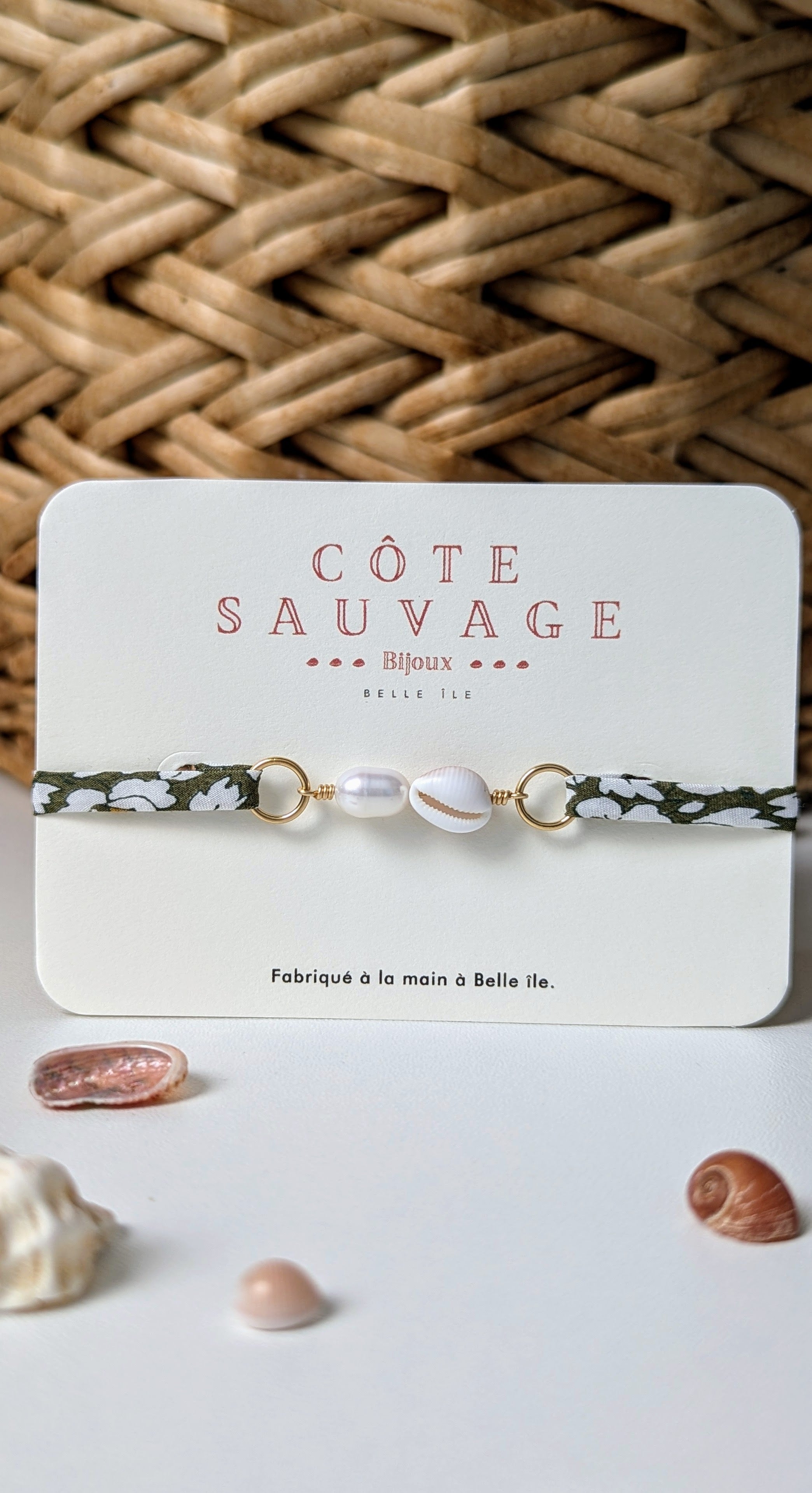 Liberty - grain de café et perle d'eau douce