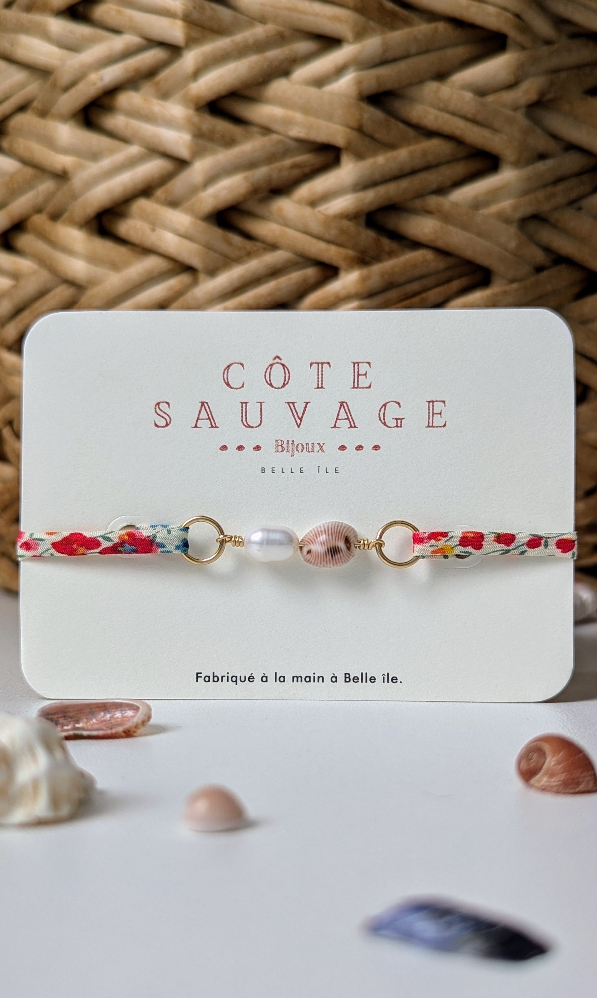 Liberty - grain de café et perle d'eau douce