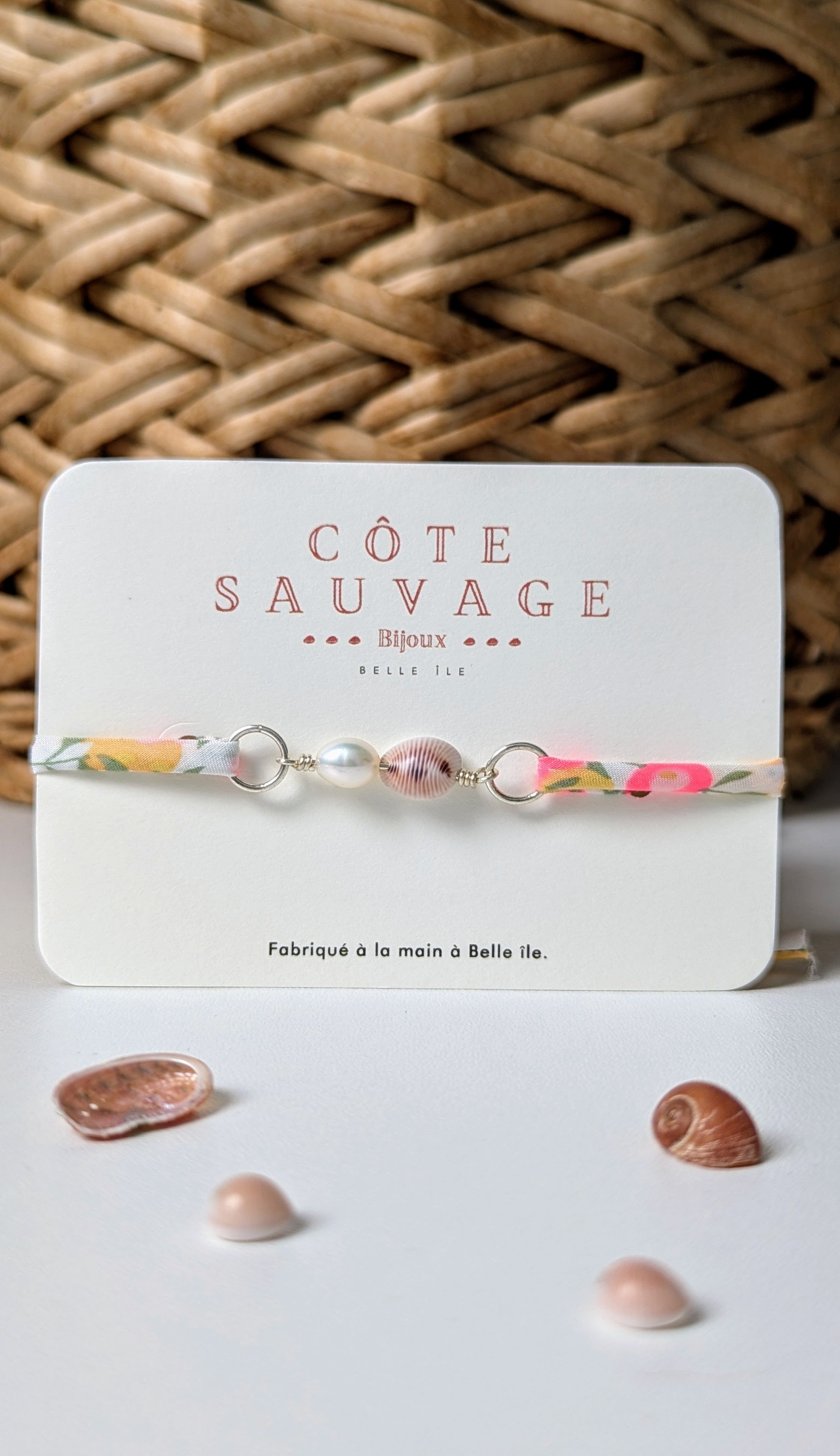 Liberty - grain de café et perle d'eau douce