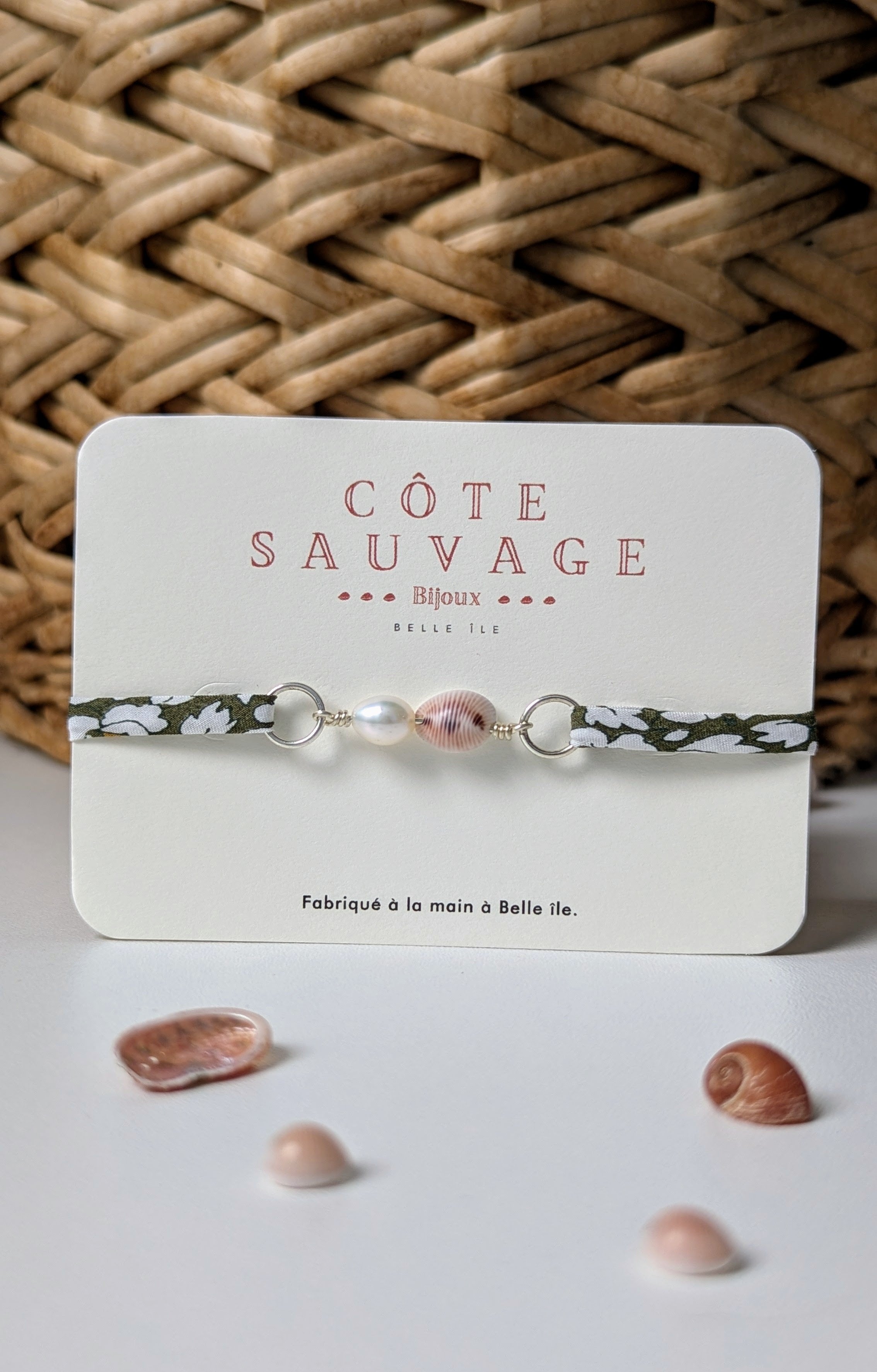 Liberty - grain de café et perle d'eau douce