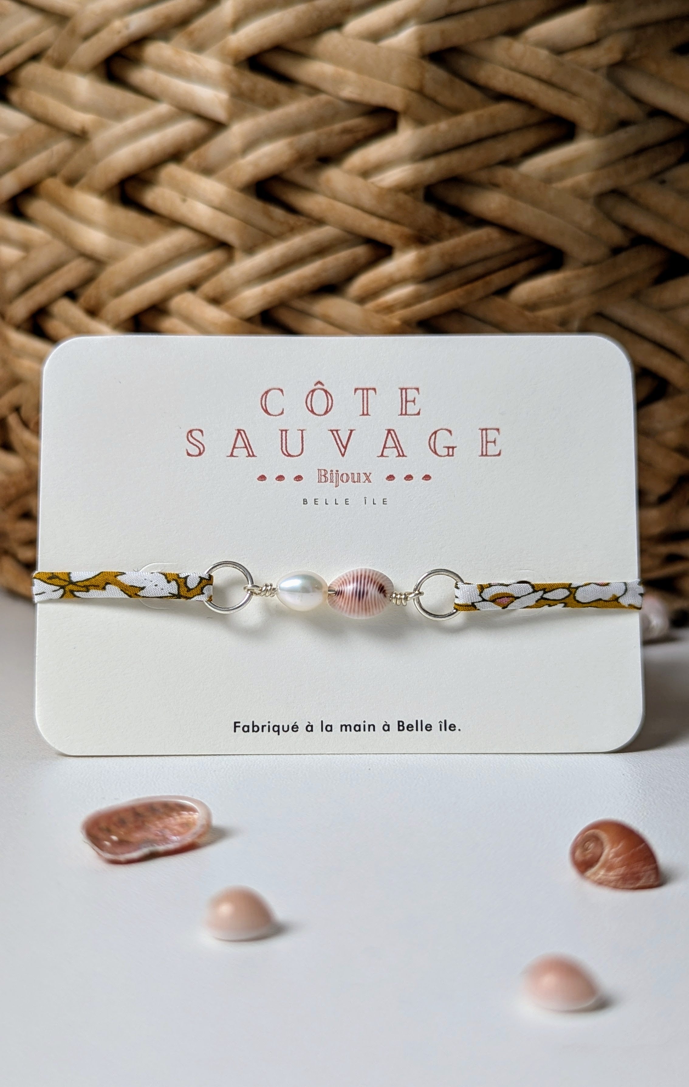 Liberty - grain de café et perle d'eau douce