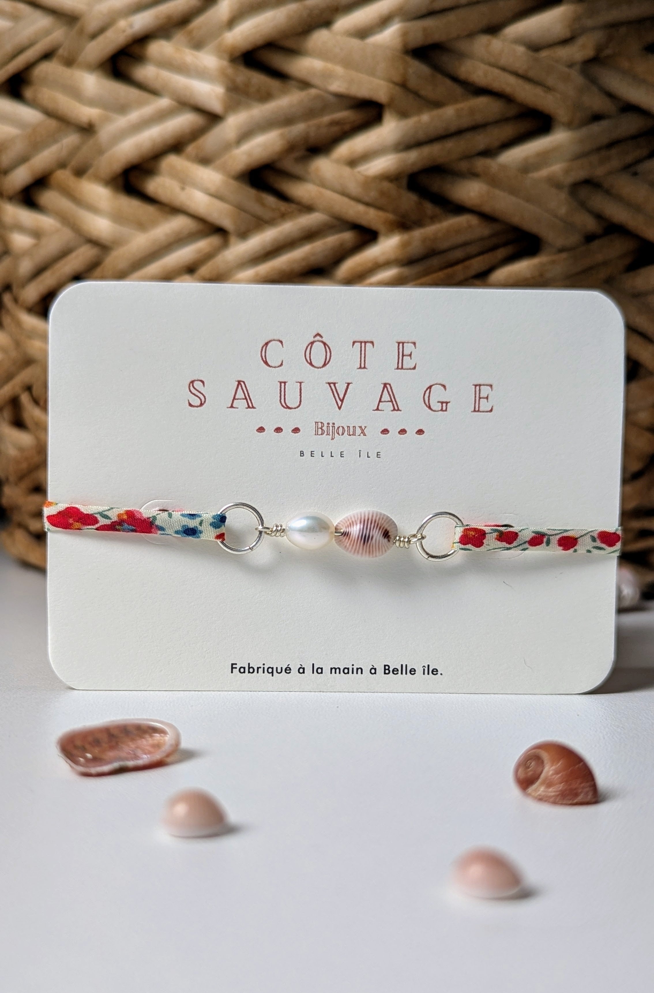 Liberty - grain de café et perle d'eau douce