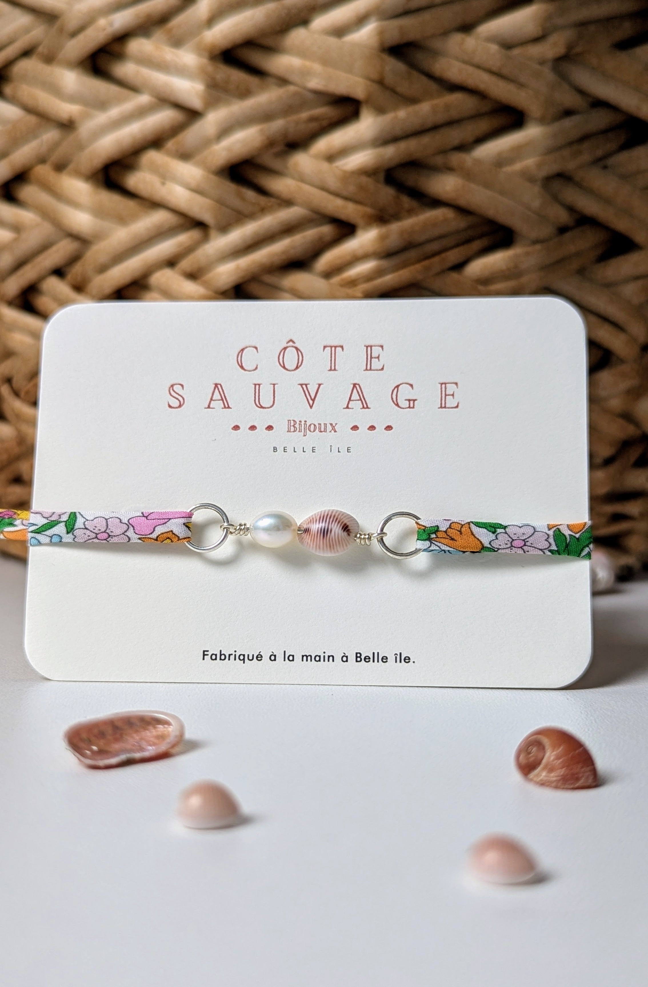 Liberty - grain de café et perle d'eau douce