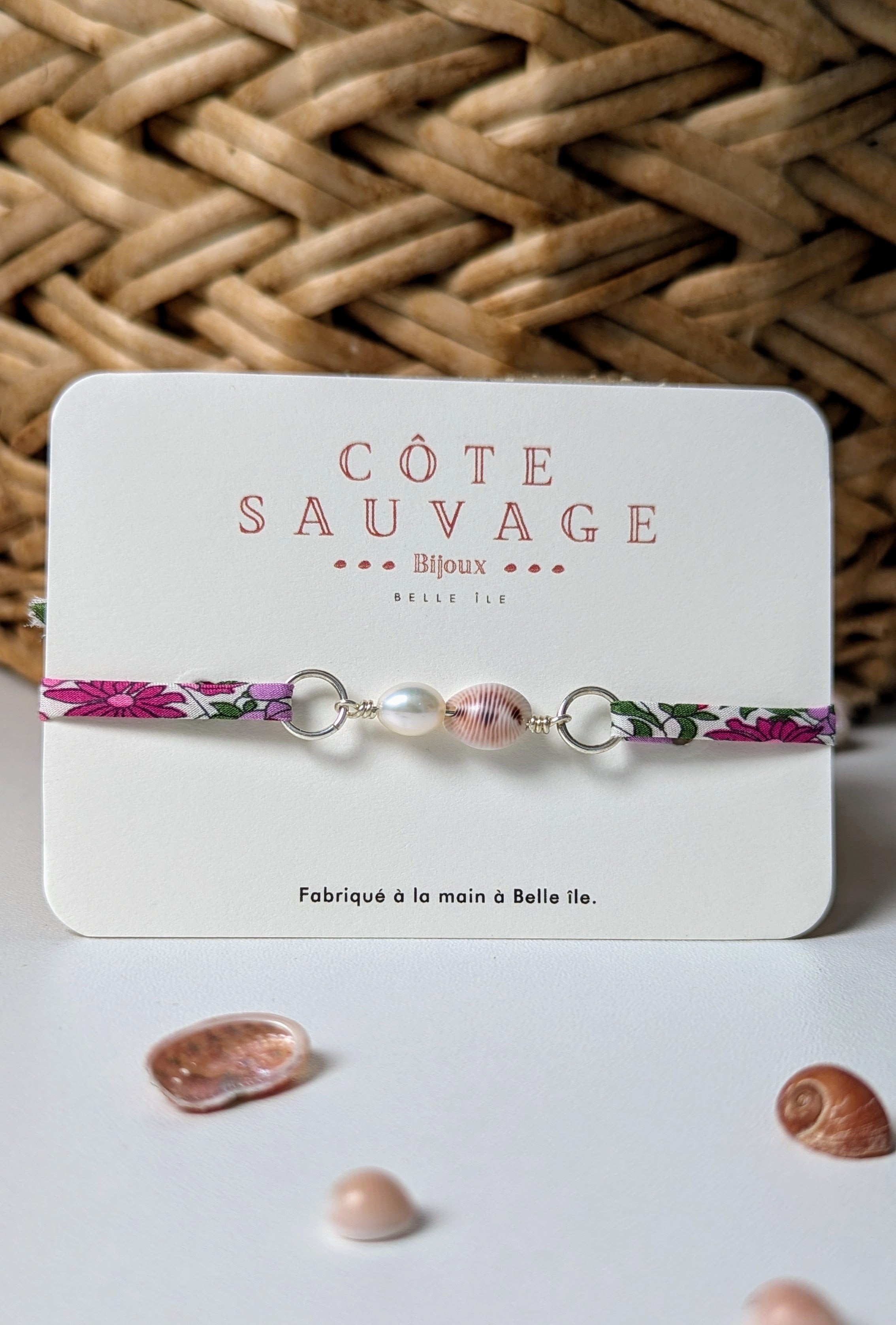 Liberty - grain de café et perle d'eau douce