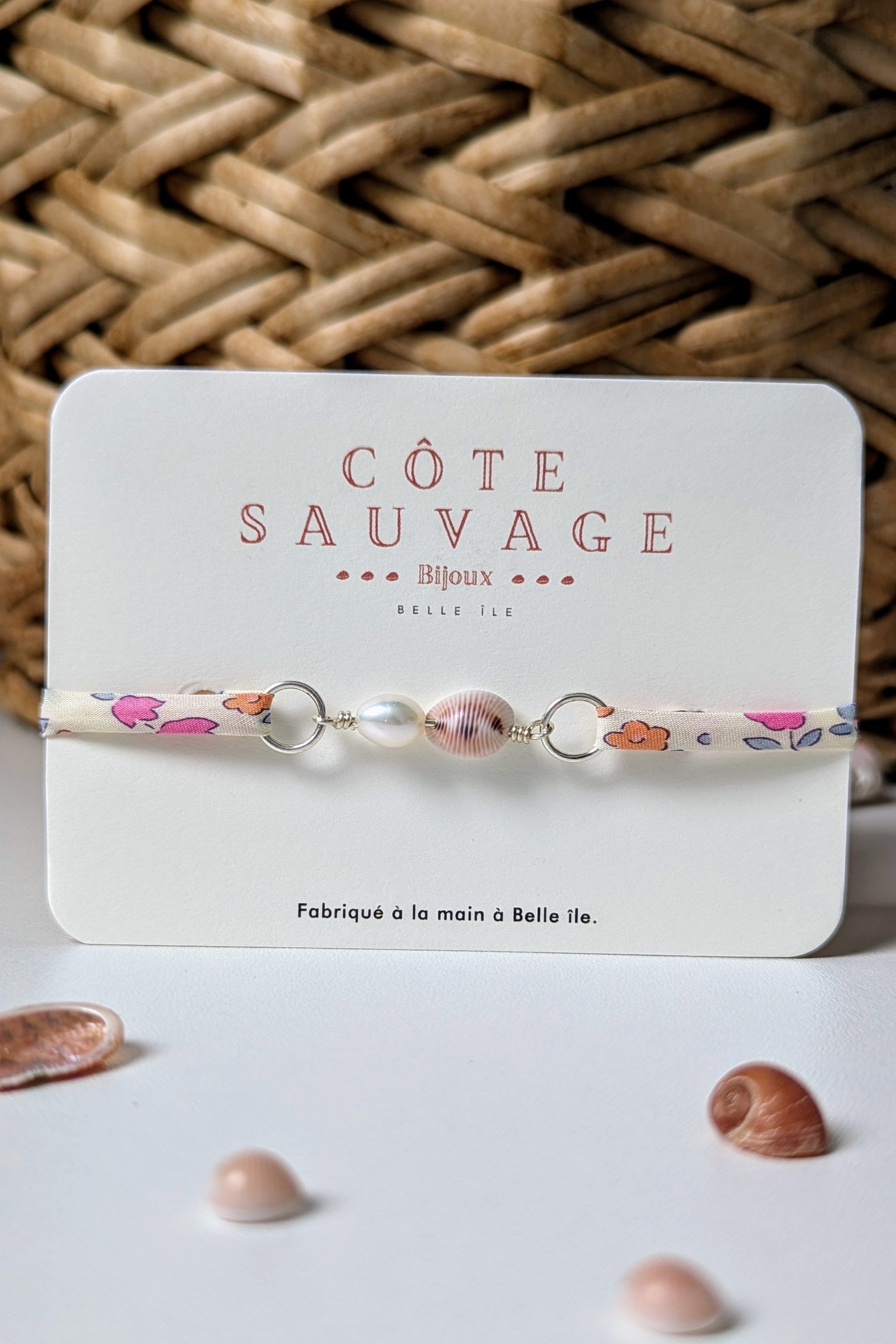 Liberty - grain de café et perle d'eau douce