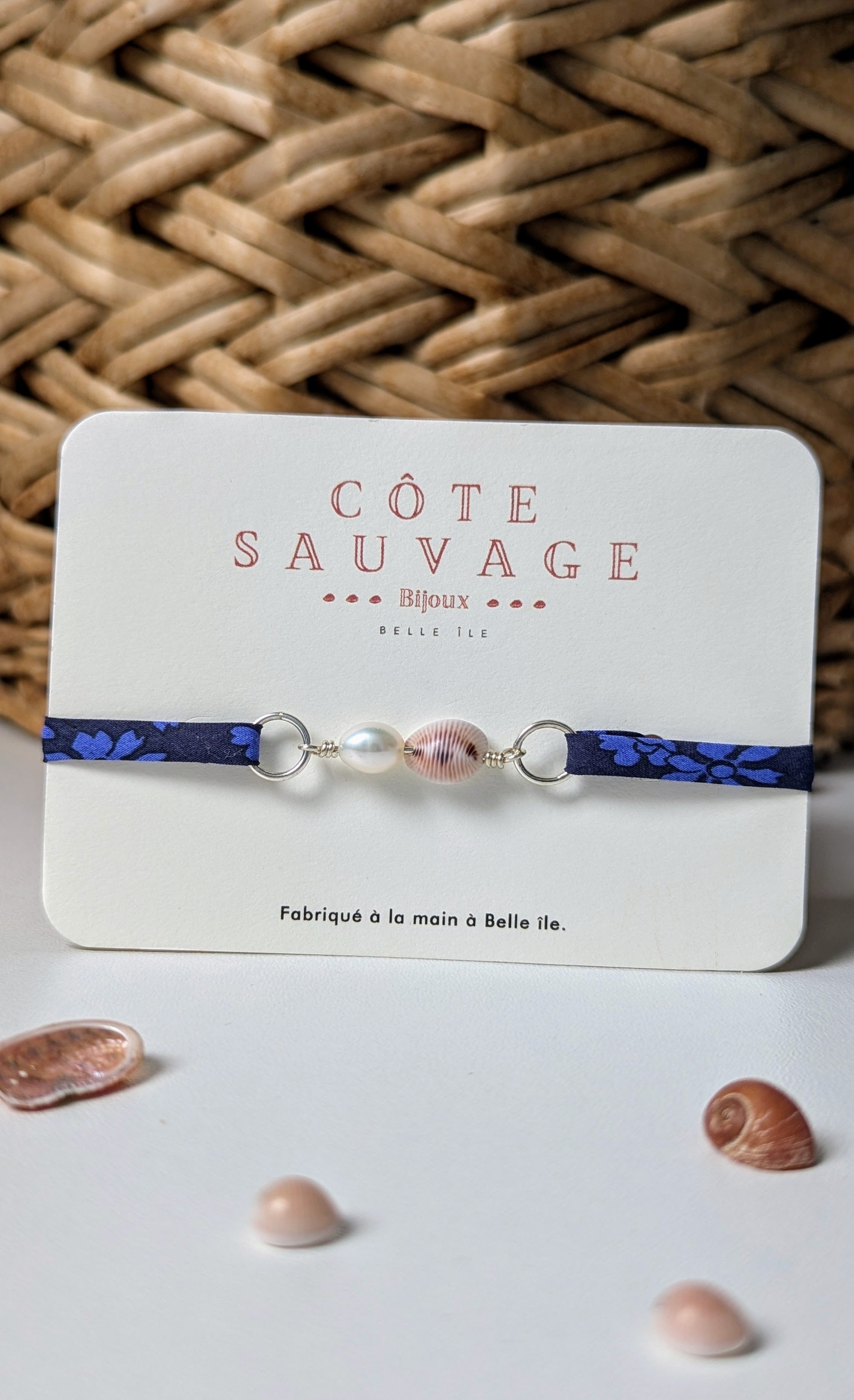 Liberty - grain de café et perle d'eau douce